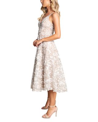 Elisa Embroidered Midi Dress