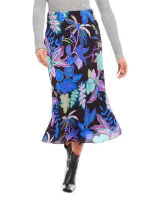 Karen Kane - Floral Midi Skirt