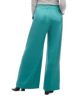 Satin Wide Leg Pants