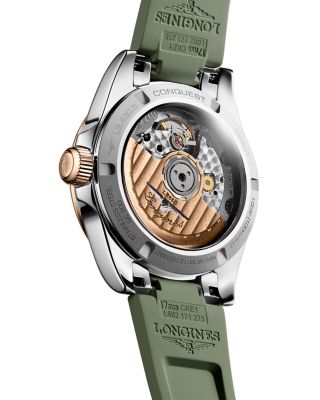 Conquest Sunray Green Watch, 34mm