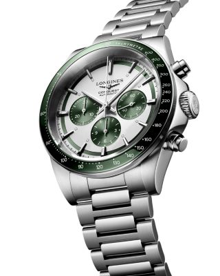 Conquest Silver Chronograph, 42mm