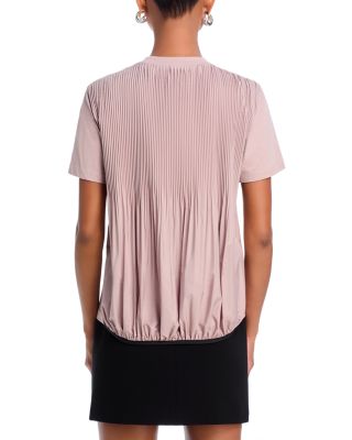 Pleated Back Tee