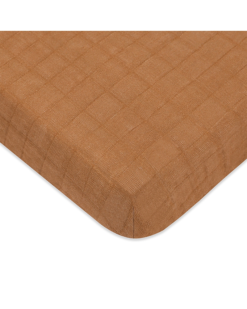 Babyletto Mini Crib Sheet in Gots Certified Organic Muslin Cotton