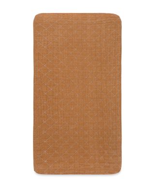 Quilted Changing Pad Cover in GOTS Certified Organic Muslin Cotton