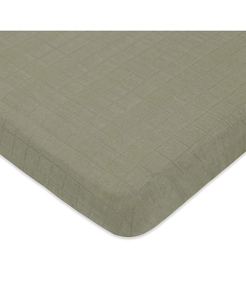 Babyletto Mini Crib Sheet in Gots Certified Organic Muslin Cotton
