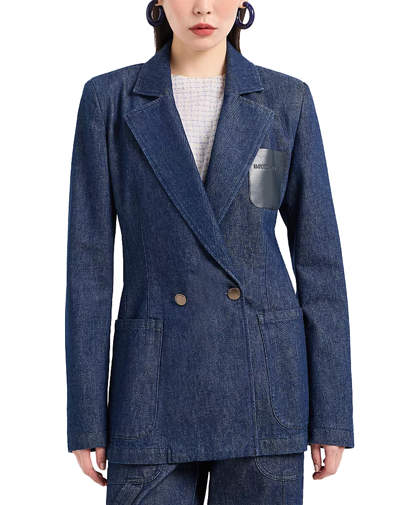 Emporio Armani Denim Blazer