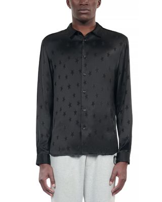 The Kooples - Star Jacquard Fitted Button Down Shirt