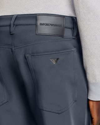 Nylon Stretch Loose Fit Pants 