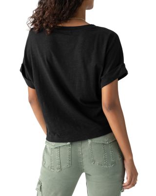 All Day Tie Front Tee