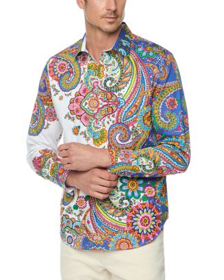 Robert Graham Dprops Paisley Woven Button Down Shirt  display picture 1