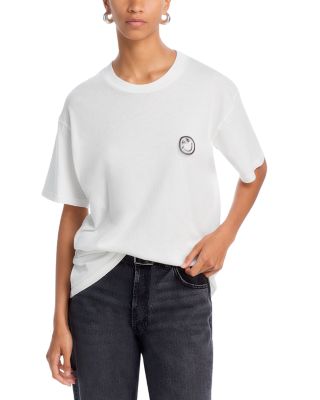 ANINE BING アニービンWALKER TEE ANINE BING Walker Tee Ab Ny - Ivory