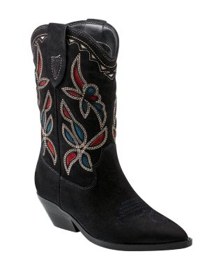 Marc Fisher LTD. - Women's Trista Western Block Heel Boots