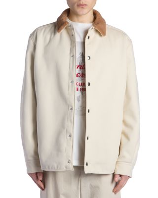 Fleece Collar Shirt Jacket