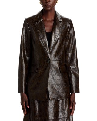 Kobi Halperin Savvy Faux Leather Jacket Bloomingdale's