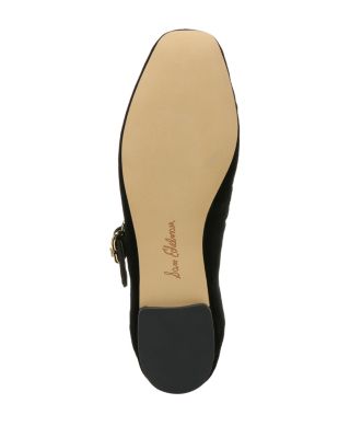 Women's Michaela Square Toe Buckled Mary Jane Flats