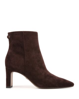Women's Saige Pointed Toe Mid Heel Ankle Booties  