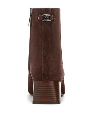 Women's Paige Square Toe Block Heel Ankle Booties