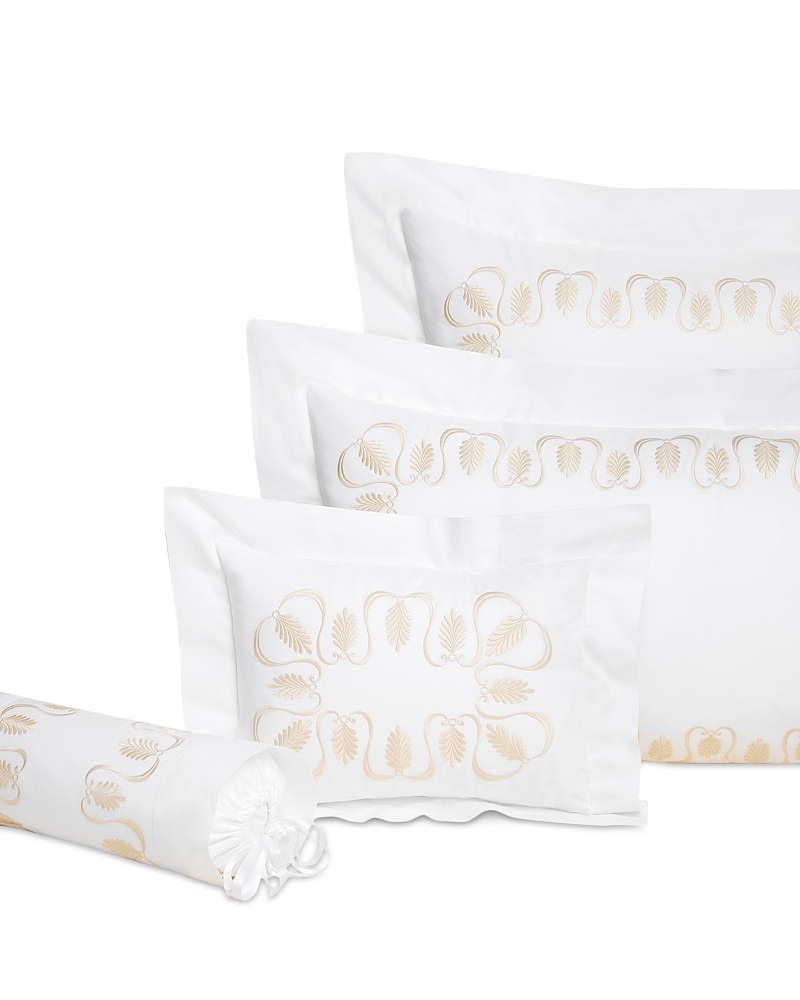 Pratesi Paolina Sham, Standard In White/beige