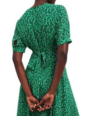 Bridget Printed Midi Dress