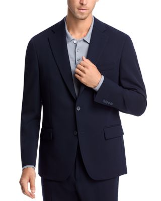 Vince Stretch Wool Unstructured Slim Fit Suit Jacket