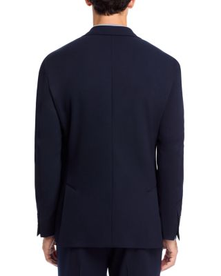 Stretch Wool Unstructured Slim Fit Suit Jacket