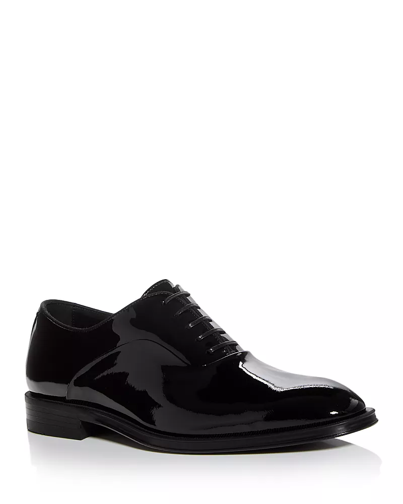 Boss Men's Derrek Patent Formal Lace Up Shoes