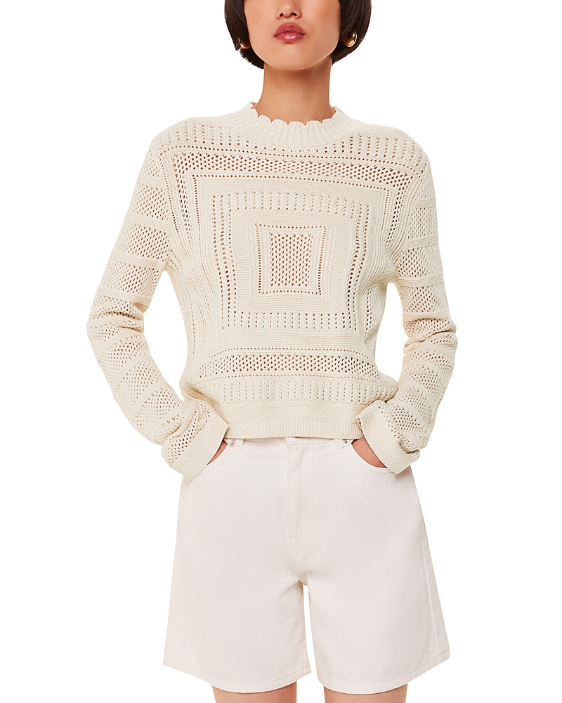 Whistles Crocheted Sweater