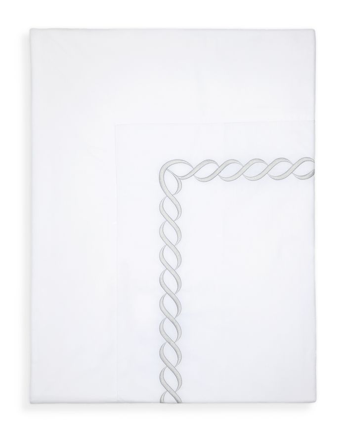 Treccia Moderno Flat Sheet, Full/Queen