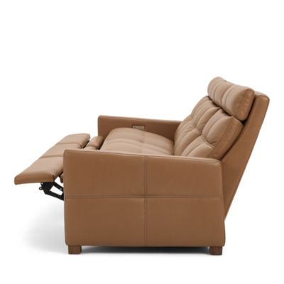 Rainier Echo Luxe Leather Power Reclining Sofa