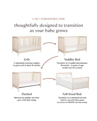 Gelato 4-in-1 Convertible Crib