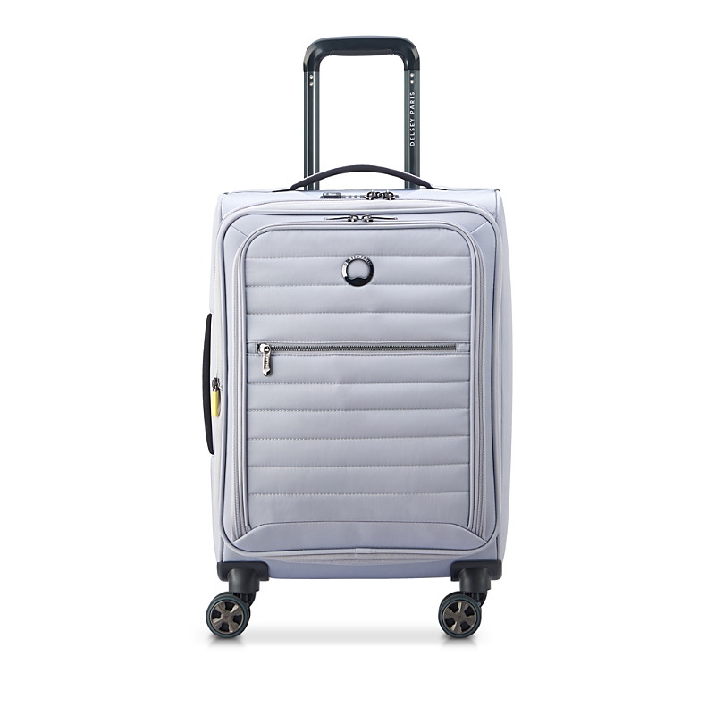 Delsey Paris Cruise 3.0 Soft Expandable Carry-on In Platinum
