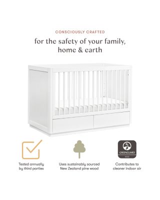 Bento 3 in 1 Convertible Storage Crib