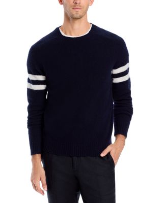 The Men's Store at Bloomingdale's Striped Sleeves Sweater