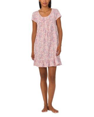 Ralph Lauren - Flutter Sleeved Short Flounce Nightgown