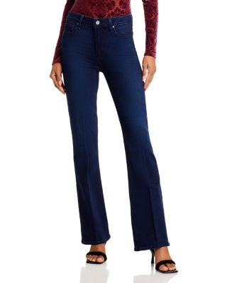 PAIGE - Laurel Canyon High Rise Flare Jeans in Manifesto