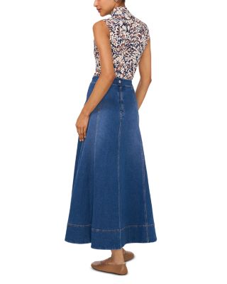 Denim Maxi Skirt
