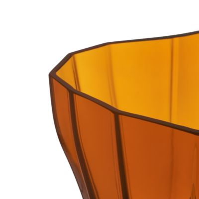 Reed Vase Amber, Low