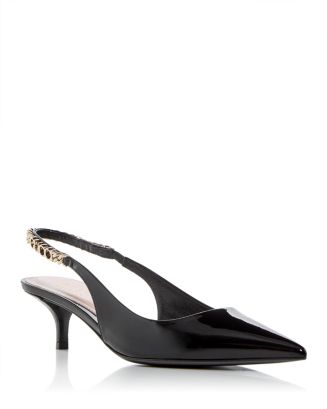 Gucci Women's Signoria Embellished Slingback Pumps