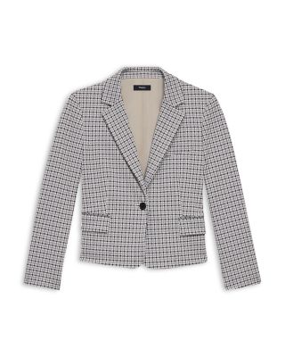 Theory - Houndstooth Blazer