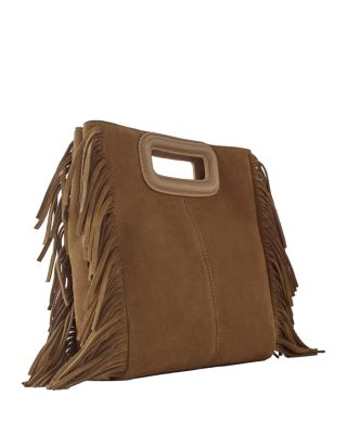 M Suede Fringe Bag