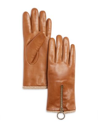 Bloomingdale's - Fancy Cashmere Lined Leather Gloves - Exclusive