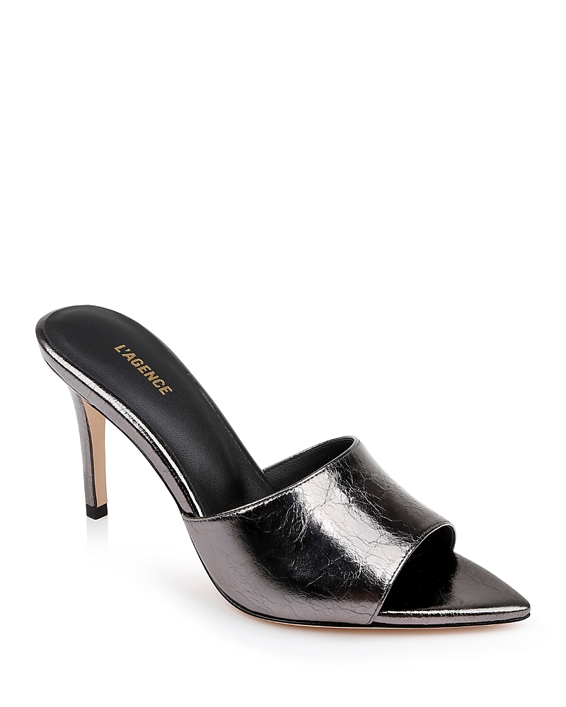 L AGENCE L'AGENCE WOMEN'S LOLITA VII POINTED HIGH HEEL SANDALS