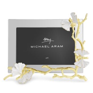 Michael Aram Butterfly Ginkgo Gold Reflective Frame, 4" x 6 ...