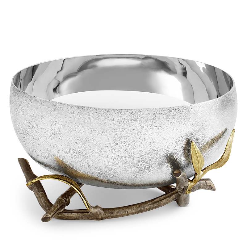 Michael Aram Zen Garden Small Bowl In Silver