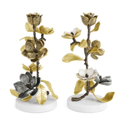 Michael Aram - Vintage Bloom Candleholders, Set of 2