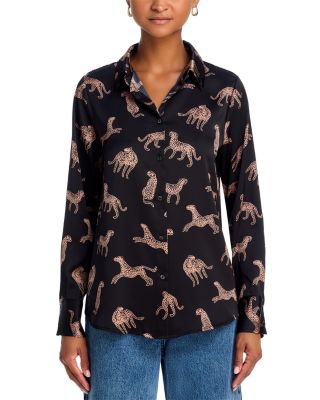 Leopard Button Down Shirt - Exclusive