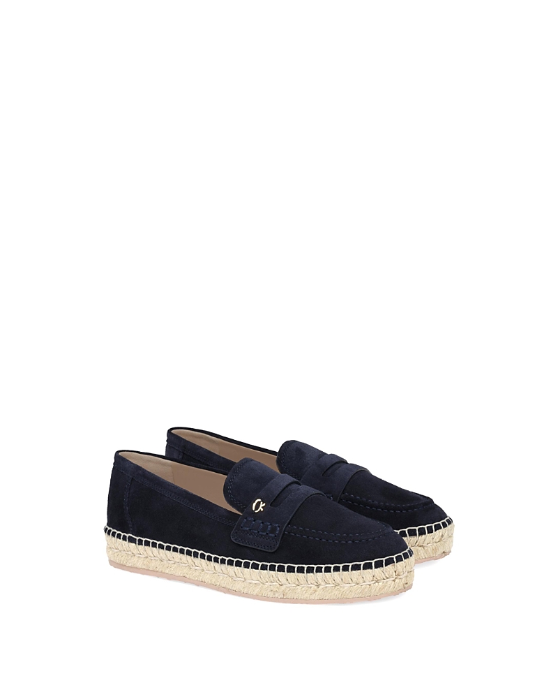 Gianvito Rossi Lido Suede Espadrilles