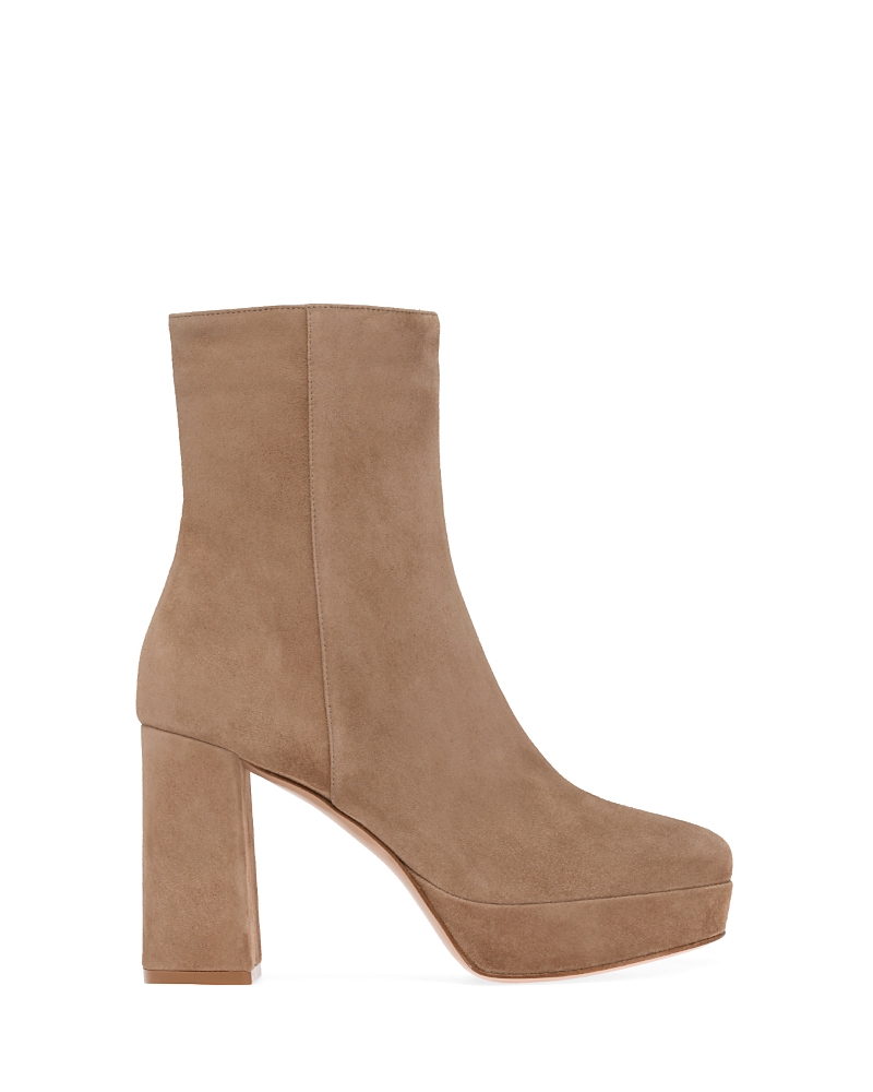 Shop Gianvito Rossi Women's Daisen Booties In Brown