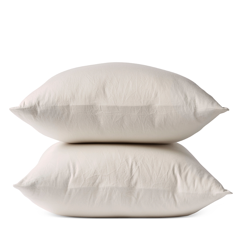 Coyuchi Cloud Soft Sateen King Pillowcases, Set Of 2 In Pale Gray