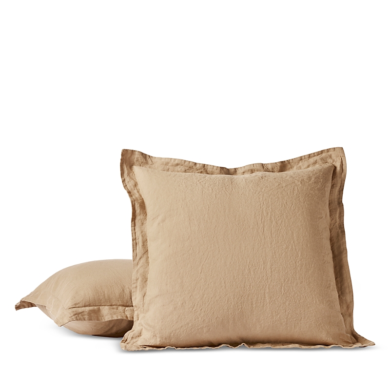 Coyuchi Relaxed Organic Linen Euro Sham In Doe